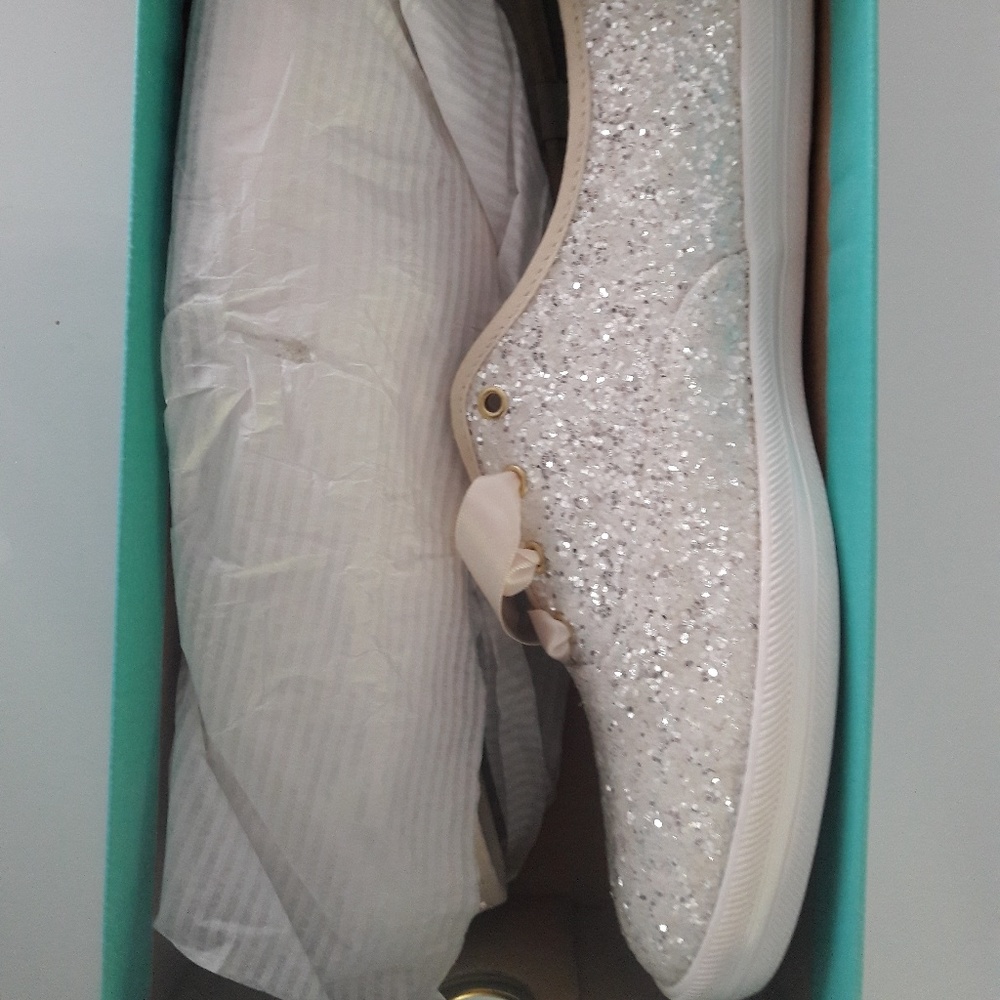 Keds for Kate Spade. Wedding Glitter. 11M.